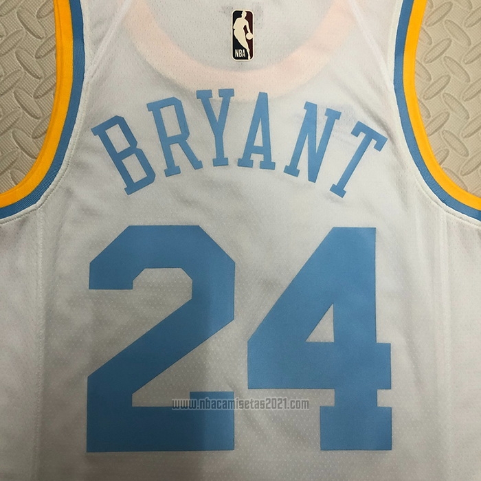 Camiseta Los Angeles Lakers Kobe Bryant #24 Classic 2022-23 Blanco